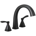 thumbnail image 1 of Grifo romano para bañera Delta Faucet Stryke T2777-BL, negro mate, 1 of 3