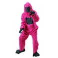 thumbnail image 5 of Seasons Deluxe Gorilla Costume with Feet, UV Black Light Reactive, Adult One Size, 5 of 9