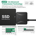 thumbnail image 5 of SATA to USB Adapter, USB 3.0 to SATA Cable for 3.5 2.5 Inch SSD HDD SATA III Hard Drive Disk, Support UASP Compatible with USB 1.1/2.0/3.0 with External 12V/2A Power, 5 of 9
