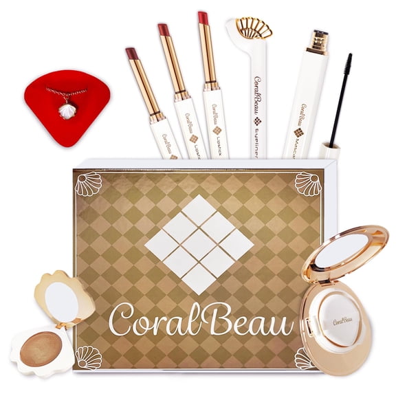 Kit de maquillaje CoralBeau Kit de maquillaje CoralBeau para adolescentes con crema BB