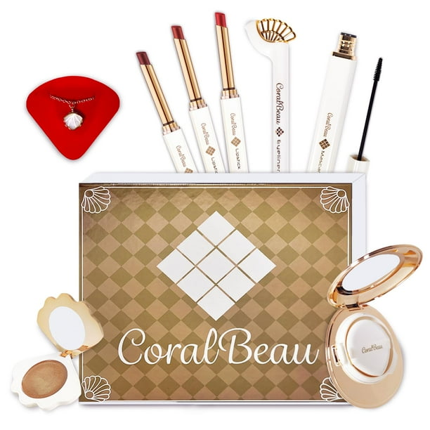 Kit de maquillaje CoralBeau Kit de maquillaje CoralBeau para adolescentes con crema BB