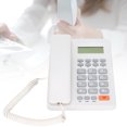 thumbnail image 4 of Office Telephone, Office Phone Caller ID Battery Free Call In Number Displayed Dial Out Number Displayed  For  Hotel White, 4 of 8