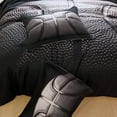 thumbnail image 3 of Koniroom 3Pcs Basketball Comforter Set Full/Queen Size, Black and Gray 3D Sports Bedding for Boys, Soft Microfiber, Black Gray, 3 of 9