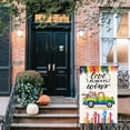 thumbnail image 6 of Pride Garden Flag LOVE ALWAYS WIN 12"x18" double Sided Burlap LGBTQ Rainbow Flag Small , Gay Flag Garden Flag for Yard Lawn Home Door Decor, 6 of 6