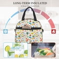 thumbnail image 5 of Sigee Summer Animal for Reusable Lunch Box for Men/Women for Work, Office, Picnic - Spacious, Lightweight, and Easy to Clean, 5 of 5