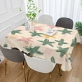 thumbnail image 2 of Yayeee Tablecloths 60" x 60" Rectangle Wrinkle Resistant Party Table Cover, Pastel Pink Stars, 2 of 8