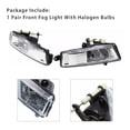 thumbnail image 3 of Pair Front Bumper Driving Fog Light Lamps For Audi A6 Avant 4F C6 2009-2011, 3 of 12