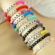 thumbnail image 5 of Pulsera de cerámica suave colorida con nombre en inglés Swift, pulsera con abanico, traje para mujer, 5 of 6