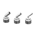 thumbnail image 1 of For SUGON 8650/ 8630/8610DX-PRO Hot Air Soldering Station 45 Degree Curved Nozzle 5mm/8mm/10mm Bent, 1 of 5