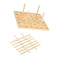 thumbnail image 3 of Soporte para platos de bambú, escurridor, organizador multiusos para cocina, tazones y tazas., 3 of 9