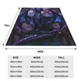 thumbnail image 3 of Fuzoiu Fantasy Dragon In Cathedral Print Ultra-Soft Micro Fleece Blanket,All Seasons Flannel Throw, Lightweight Blanket for Bed, Sofa, Couch, Movie Night, Camping, and Travel-60"x50", 3 of 7