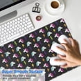 thumbnail image 4 of Long Mouse Pads for Desk,Black Cartoon Unicorn Lightning Pattern Desk Mats on Top Of Desks, Desk Mouse Pad Extra Large with 3mm Non-Slip Base and Stitched Edge for Gaming,Office,Work,Home 31.5"x11.8", 4 of 6
