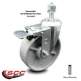 thumbnail image 2 of Semi Steel Swivel TS Caster -5" Wheel&1/2" Stem w/Total Lock BRK, 2 of 2