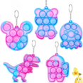 thumbnail image 1 of CPDD Mini Pop Fidget Toy Keychain,Simple Push Bubble Popping Fidget Sensory Small Dimple Wrap Pop Toy,Autism Stress Anxiety Relief Squeeze Playing Office Desk Toy for Kids Adults(5 Pack), 1 of 7