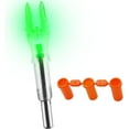 thumbnail image 1 of 6-Pack X Lighted Nock Universal LED S Nock Fit Arrows .204 .233 .244 .246 Inside Diameter Automatically Bowstring Screwdriver Included, 1 of 5