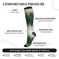 thumbnail image 3 of Lsque Fog Forest Pattern Sport Compression Socks for Men & Women 15-20 mmHg Knee High Nurse Pregnant Running Medical and Travel Athletic, 3 of 6