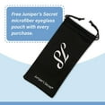 thumbnail image 4 of 2 Pack Bread Storage Bag - Reusable Bags Grocery Bread Keeper Bag FREE Branded Eyeglass Pouch, 4 of 4