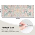 thumbnail image 5 of Pink Floral Pattern Kitchen Rug Mat,Kitchen Runner Rugs Non Skid Washable,Decorative Kitchen Floor Mats for Kitchen,Sink,Laundry,17"X47", 5 of 5