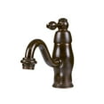 thumbnail image 4 of Robinet de Salle de Bain Ou de Bar à une Poignée en Bronze Frotté à l'Huile, 4 of 4
