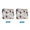 thumbnail image 7 of FORMRS 13-13.3 inch Laptop Sleeve Case Soft Carrying Quilted Computer Bag Cover, Gray Cartoon Pattern, 7 of 7