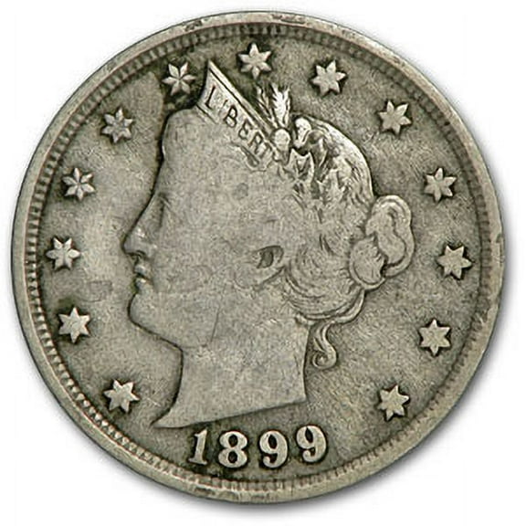 1899 Liberty Head V Nickel Fine