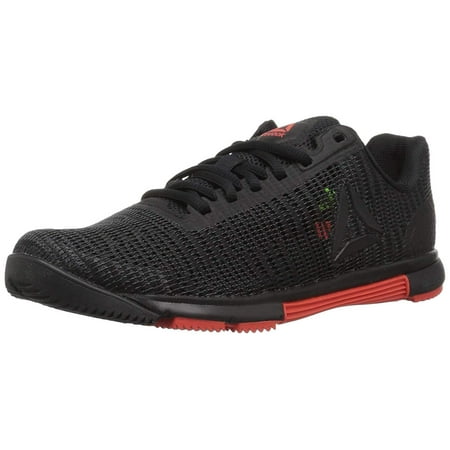 Reebok Women's Speed Tr Flexweave Cross Trainer, Black/Carotene, Size 5.0