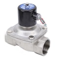 thumbnail image 2 of Válvula solenoide eléctrica NikouMX de 2 pulgadas de acero inoxidable herramienta, 2 of 8