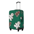 thumbnail image 2 of Disketp Gingerbread Snowman Cookies Elastic Travel Luggage Cover Travel Suitcase Protective Cover For Trunk Case Apply To 18''-32'' Suitcase Cover-X-Large, 2 of 9