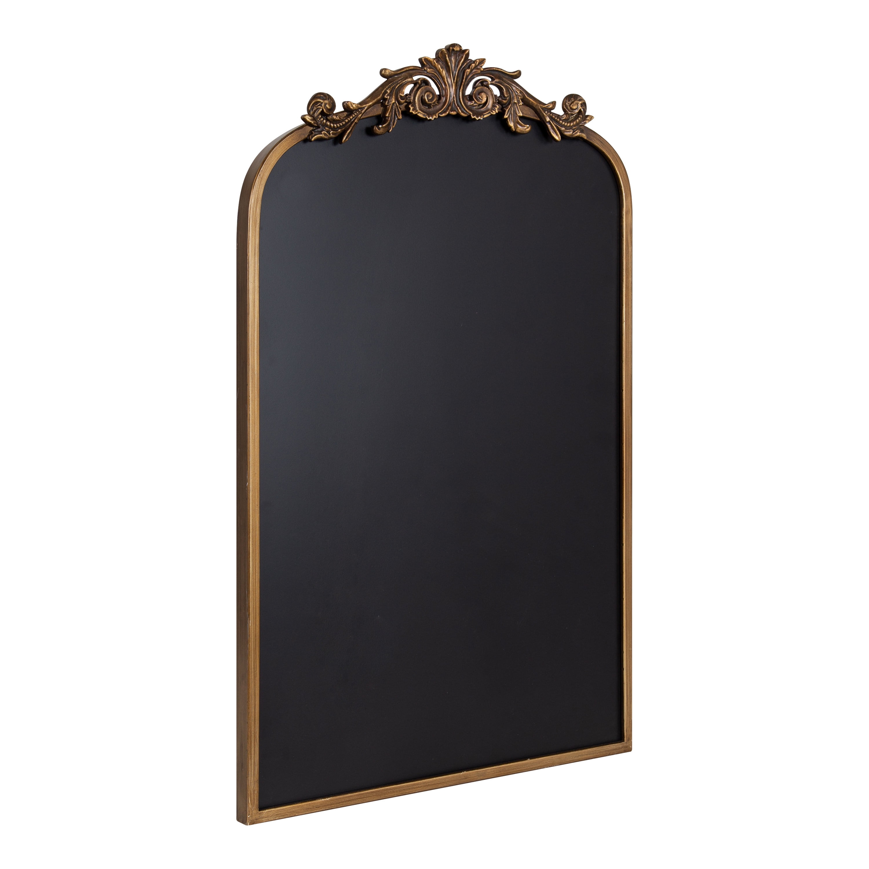 Kate and Laurel Arendahl Arch Chalkboard, Gold, 19 x 31, Framed Arched ...