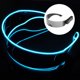 thumbnail image 4 of Gafas de sol luminosas Gafas de terre LED luminosas Tonos rico y Gafas punk vintage para festivales Bares Clubes Fiestas Rendimiento Regalos para niños Brillo fresco - Azul Azul Magideal Gafas de sol luminosas, 4 of 7