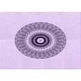 thumbnail image 1 of Ahgly Company Machine Washable Indoor Rectangle Transitional Rich Lilac Purple Area Rugs, 2' x 3', 1 of 7