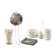 thumbnail image 3 of Matcha set cerámica tazón de matcha con cuchara de té té té japonés kit para batir para principiantes regalos de amantes del té de la familia blanco, 3 of 9