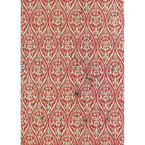 Ahgly Company Indoor Rectangle Patterned Red Novelty Area Rugs, 2' x 5'