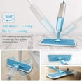 thumbnail image 5 of SUGARDAY Microfiber Spray Dust Mop for Floor Cleaning with Washable Pads Wet Dry Mop,Blue, 5 of 7