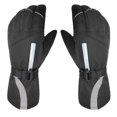 thumbnail image 2 of Guantes de invierno Soledad Guantes térmicos de esquí a prueba de agua gris L, 2 of 10