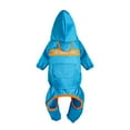 thumbnail image 2 of ZDWQFA Dog Raincoat Waterproof Pets Rain Jacket Reflective Straps Rain Poncho Clothes for Large Medium Small Puppy Dog, 2 of 7