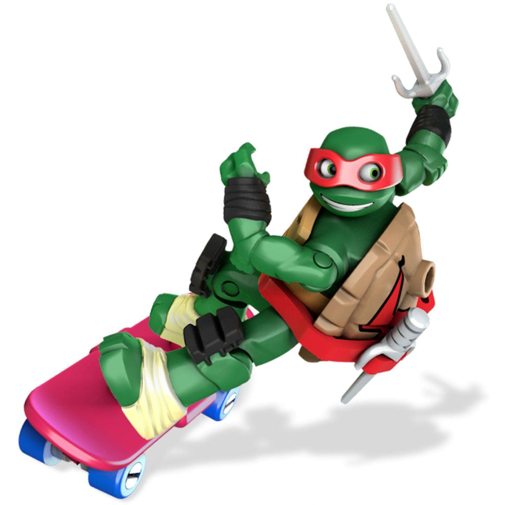 Mega Bloks Teenage Mutant Ninja Turtles Raph ou Harmony Schtroumpf NEUF 