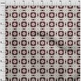 thumbnail image 3 of oneOone Cotton Poplin Maroon Fabric Diamond & Triangle Geometric Dress Material Fabric Print Fabric By The Yard 42 Inch Wide, 3 of 4