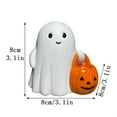 thumbnail image 3 of PEIXUN Halloween Figurine Cute Pumpkin & Cute Statue For Home For Decor Halloween（Can Light）, 3 of 6