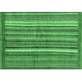 thumbnail image 1 of Ahgly Company Indoor Rectangle Abstract Emerald Green Modern Area Rugs, 3' x 5', 1 of 4
