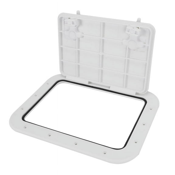 425-315mm Boat Hatch ABS Marine Access/Deck Hatch for Marine Yacht RV Non-Slip Removal Knob Anti-Aging Boat Accessories Marine,1*Access Hatch,white