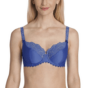 ANITA ROSA FAIA Amparo Blue Scarlett Multi Part Cup Bra, US 34C, UK 34C, NWOT