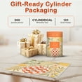 thumbnail image 5 of Flower Vase Pink Sky Puzzle 500 Piece Cylinder Tube Gift Jigsaw Puzzle, 5 of 8