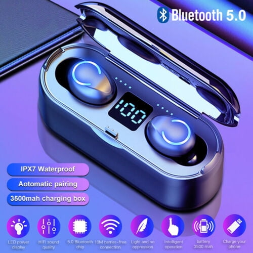 F9-8 TWS Mini Earbuds Bluetooth 5.0 