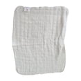 thumbnail image 7 of 100% Cotton Cloth Baby Diapers 12 Pack , Reusable 6 Ply Absorbency Diapers(Baby Unisex), 12"x16", White, 7 of 7