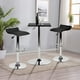 thumbnail image 2 of Taburete de bar Ajustable Juego de 2 sillas FurnitureR Altura Ajustable Negro, 2 of 6