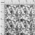 thumbnail image 2 of oneOone Cotton Flex Gray Fabric Floral Sewing Fabric By The Yard Printed Diy Clothing Sewing Supplies 40 Inch Wide, 2 of 4