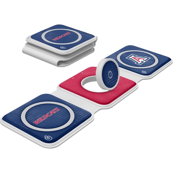 Keyscaper Arizona Wildcats 3-in-1 Foldable Charger