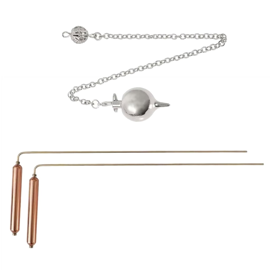 Copper Divining Dozing Rod Metal Detector Brass For Divination Treasure Hunting