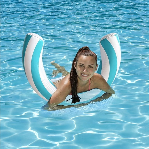 Lollipop Pattern Inflatable Pool Floats, Pool Tube Rings, Swim Tubes, Floaties Toys, Beach Swimming Party Toys for Kids and Adults